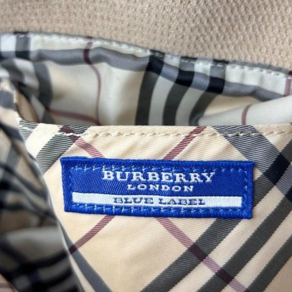 Burberry Blue Label Canvas Shoulder Bag - Picture 9 of 11